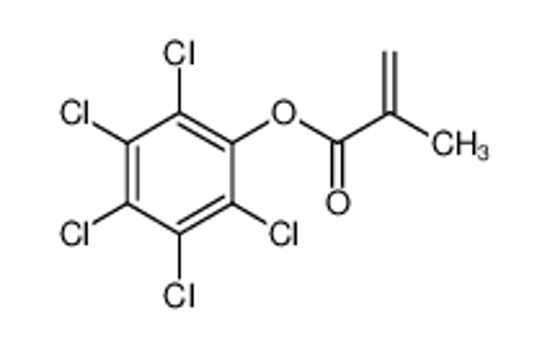 Picture of (2,3,4,5,6-pentachlorophenyl) 2-methylprop-2-enoate
