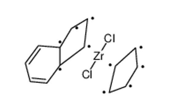 Picture of cyclopenta-1,3-diene,1H-inden-1-ide,zirconium(4+),dichloride