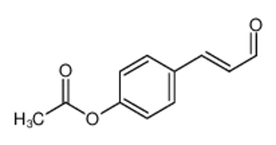 Picture of 2-PROPENAL, 3-(4-(ACETYLOXY)PHENYL)-,(2E)