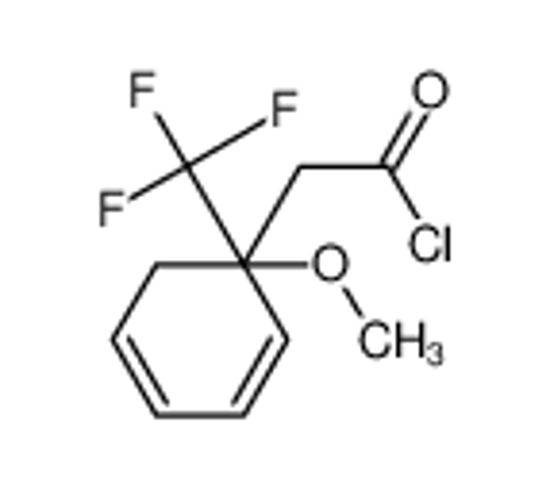 Picture of 3,3,3-trifluoro-2-methoxy-2-phenylpropanoyl chloride