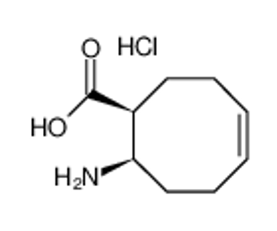 Picture of (1S,8R,Z)-8-AMINO-CYCLOOCT-4-ENECARBOXYLIC ACID HYDROCHLORIDE