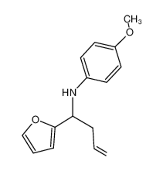 Picture of (1-Furan-2-yl-but-3-enyl)-(4-methoxy-phenyl)-amine