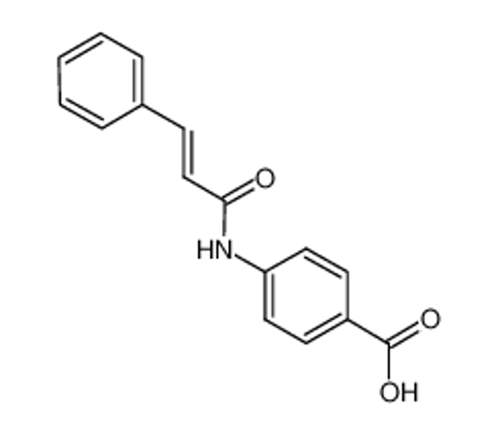 Picture of 4-(3-phenylprop-2-enoylamino)benzoic acid