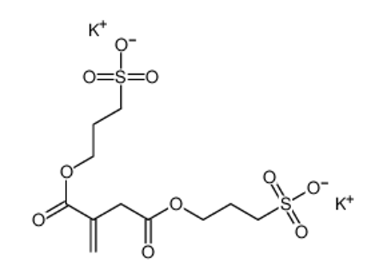 Imagem de dipotassium,3-[3-(3-sulfonatopropoxycarbonyl)but-3-enoyloxy]propane-1-sulfonate