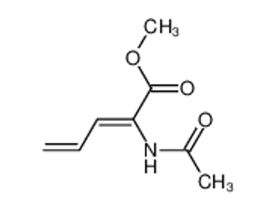 Picture of 2,4-Pentadienoicacid,2-(acetylamino)-,methylester(9CI)