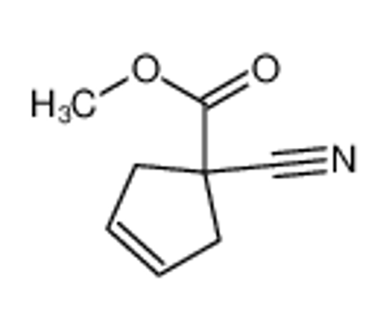 Picture of 3-Cyclopentene-1-carboxylicacid,1-cyano-,methylester(9CI)