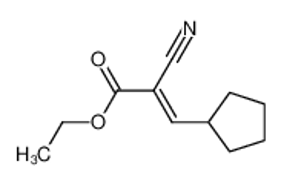 Picture of 2-Propenoicacid,2-cyano-3-cyclopentyl-,ethylester(9CI)