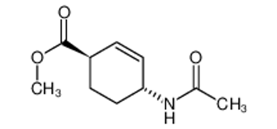 Picture of 2-Cyclohexene-1-carboxylicacid,4-(acetylamino)-,methylester,trans-(9CI)