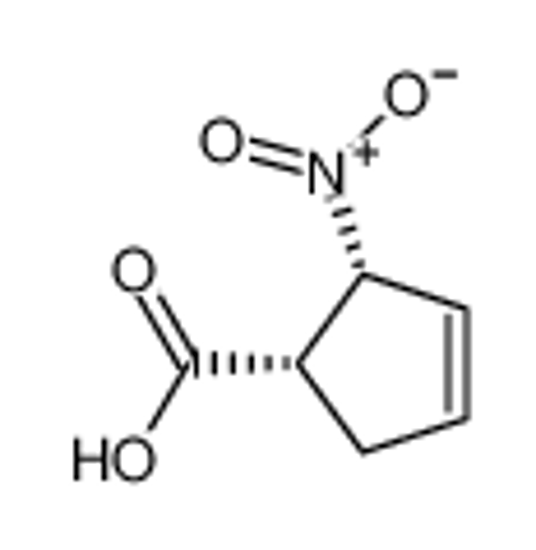 Изображение (1S,2R)-2-nitrocyclopent-3-ene-1-carboxylic acid
