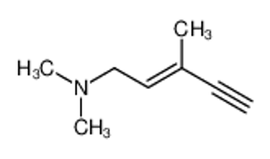 Picture of 2-Penten-4-yn-1-amine,N,N,3-trimethyl-,(2E)-(9CI)