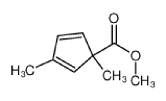 Picture of 2,4-Cyclopentadiene-1-carboxylicacid,1,3-dimethyl-,methylester(9CI)