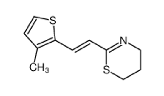 Picture of 4H-1,3-Thiazine,5,6-dihydro-2-[2-(3-methyl-2-thienyl)vinyl]-,(E)-(8CI)