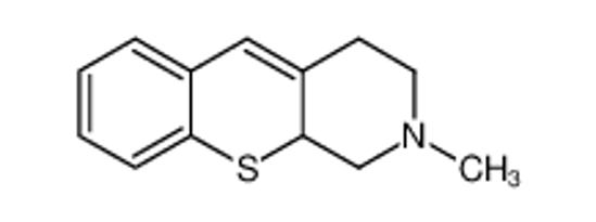 Picture of 2H-[1]Benzothiopyrano[2,3-c]pyridine,1,3,4,10a-tetrahydro-2-methyl-,(+)-(8CI)