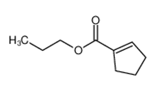 Picture of propyl cyclopentene-1-carboxylate