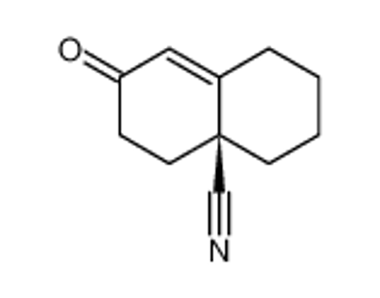 Изображение 4a(2H)-Naphthalenecarbonitrile,1,3,4,5,6,7-hexahydro-7-oxo-,(S)-(9CI)