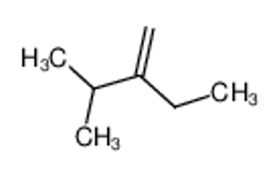Picture of 2-methyl-3-methylidenepentane