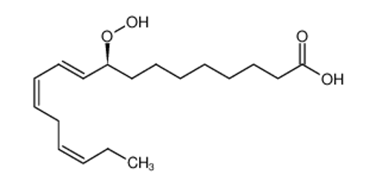Picture of (9S,10E,12Z,15Z)-9-hydroperoxyoctadeca-10,12,15-trienoic acid