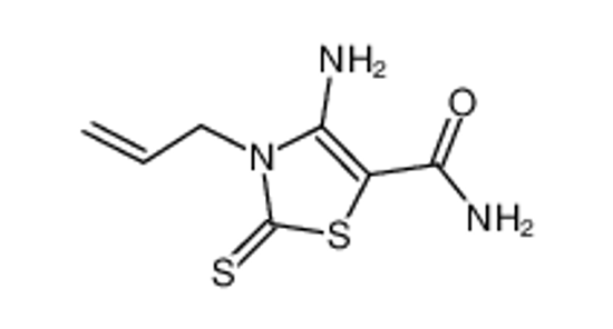 Изображение 4-amino-3-prop-2-enyl-2-sulfanylidene-1,3-thiazole-5-carboxamide