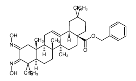 Picture of 2,3-Bis(hydroxyimino)olean-12-en-28-oic acid phenylmethyl ester