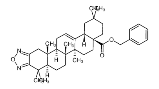 Picture of Olean-12-eno[2,3-c][1,2,5]oxadiazol-28-oic acid phenylmethyl ester