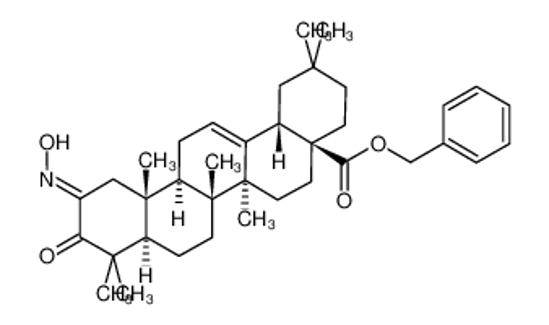 Picture of 2-(Hydroxyimino)-3-oxo-olean-12-en-28-oic acid phenylmethyl ester