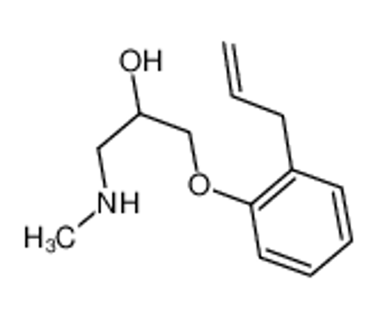 Изображение 1-(methylamino)-3-(2-prop-2-enylphenoxy)propan-2-ol