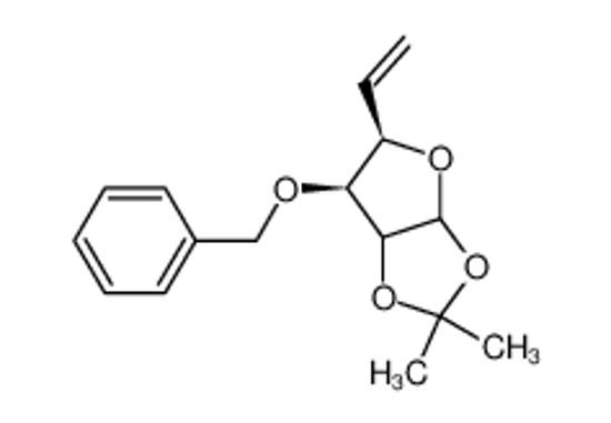 Picture of 1,2-O-ISOPROPYLIDENE-3-BENZYLOXY-5,6-DIDEOXY-GLUCOFURANOSE