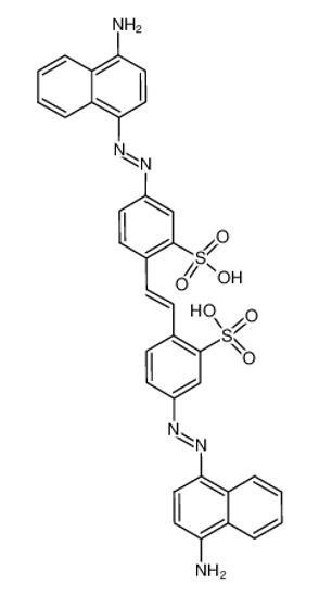 Picture of 4,4-Bis(4-Amino-1-Naphthylazo)-2,2-Stilbenedisulfonic Acid