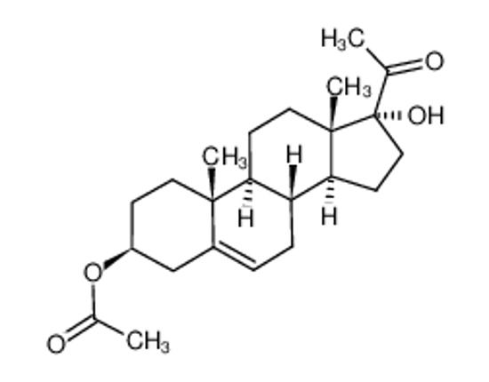 Picture of 17α-Hydroxypregnenolone 3-acetate