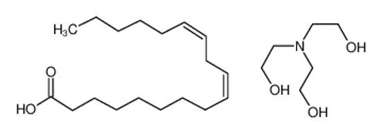 Imagem de 2-[bis(2-hydroxyethyl)amino]ethanol,(9Z,12Z)-octadeca-9,12-dienoic acid