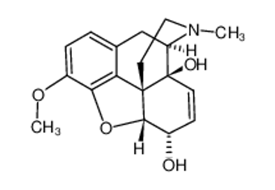 Imagem de (4R,4aS,7S,7aR,12bS)-9-methoxy-3-methyl-1,2,4,7,7a,13-hexahydro-4,12-methanobenzofuro[3,2-e]isoquinoline-4a,7-diol
