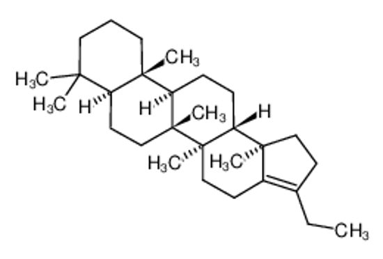 Picture of (5aR,5bR,7aS,11aS,11bR,13aS,13bR)-3-ethyl-5a,5b,8,8,11a,13b-hexamethyl-1,2,4,5,6,7,7a,9,10,11,11b,12,13,13a-tetradecahydrocyclopenta[a]chrysene