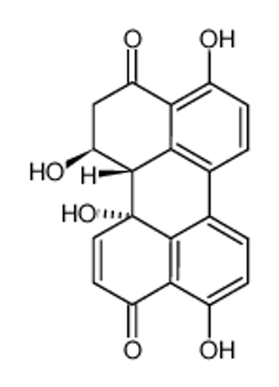 Imagem de (1S,12aR,12bS)-1,4,9,12a-tetrahydroxy-2,12b-dihydro-1H-perylene-3,10-dione