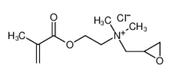 Изображение (2,3-epoxypropyl)[2-(methacryloyloxy)ethyl]dimethylammonium chloride
