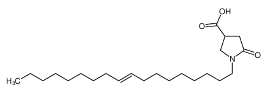 Изображение 1-(octadec-9-enyl)-5-oxopyrrolidine-3-carboxylic acid
