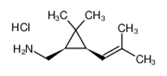 Picture of [(1S,3R)-2,2-dimethyl-3-(2-methylprop-1-enyl)cyclopropyl]methylazanium