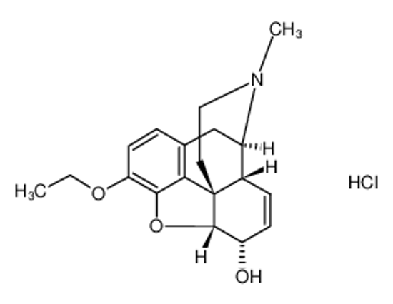 Изображение (4R,4aR,7S,7aR,12bS)-9-ethoxy-3-methyl-2,4,4a,7,7a,13-hexahydro-1H-4,12-methanobenzofuro[3,2-e]isoquinoline-7-ol,hydrochloride