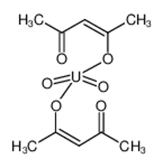 Picture of dioxouranium(2+),(Z)-4-oxopent-2-en-2-olate