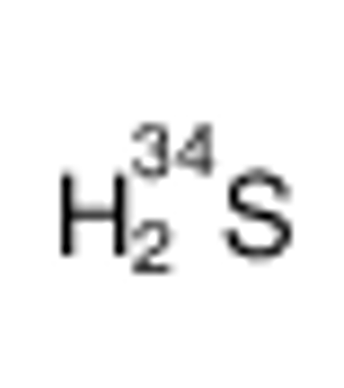 Picture of sulfur-34 atom