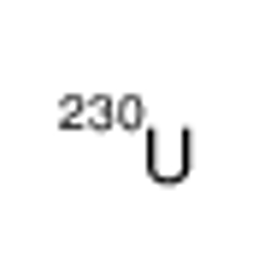 Picture of uranium-230