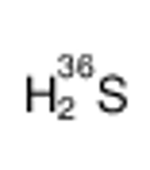 Picture of sulfur-36 atom