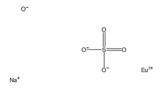 Imagem de sodium,europium(3+),disulfate
