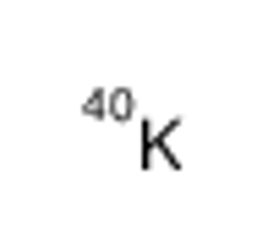 Picture of potassium-40
