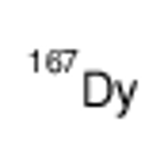 Picture of dysprosium-166