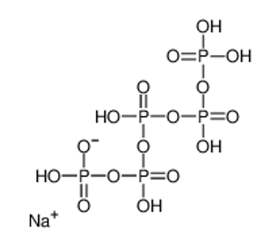 Picture of sodium,[hydroxy-[hydroxy-[hydroxy(phosphonooxy)phosphoryl]oxyphosphoryl]oxyphosphoryl] hydrogen phosphate