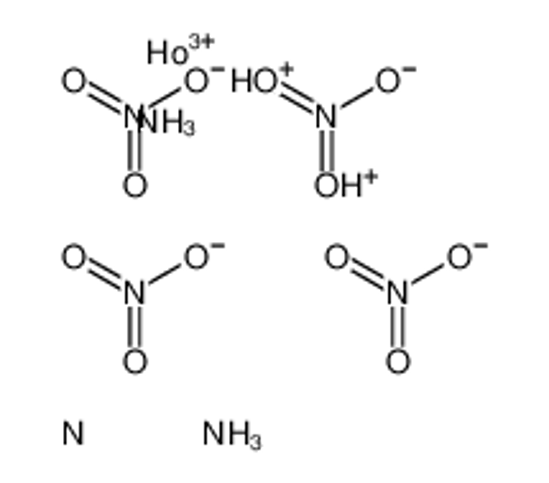 Picture of diazanium,holmium(3+),pentanitrate