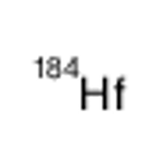 Picture of hafnium-182