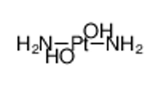 Imagem de trans-dihydroxo-diammine-platinum(II)