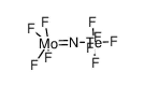 Imagem de (pentafluorotelluroimino)molybdenum tetrafluoride