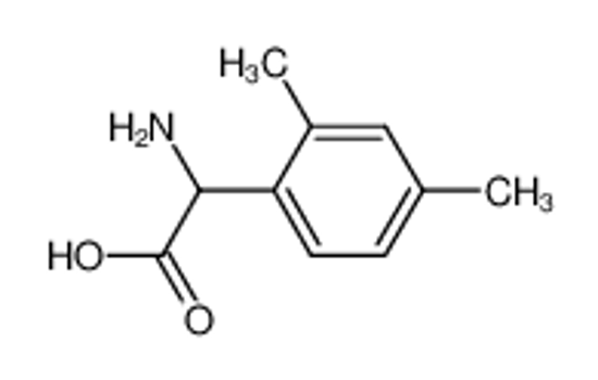 Picture of 2-amino-2-(2,4-dimethylphenyl)acetic acid